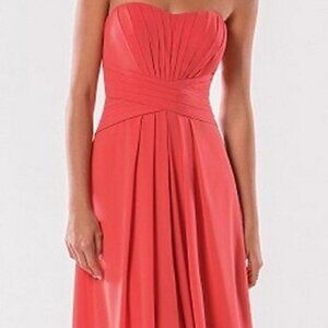 *Clearance* Pink Strapless Simply Elegant Formal Gown Size 12